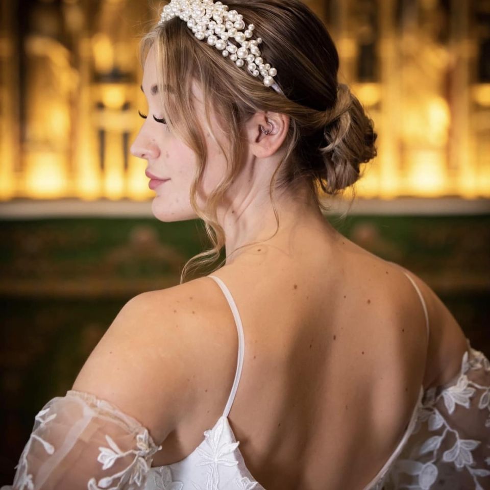 Bride back